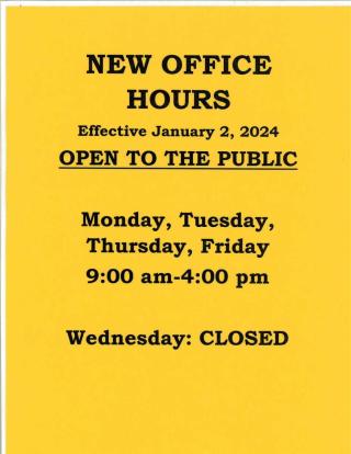 Borough Office Hours