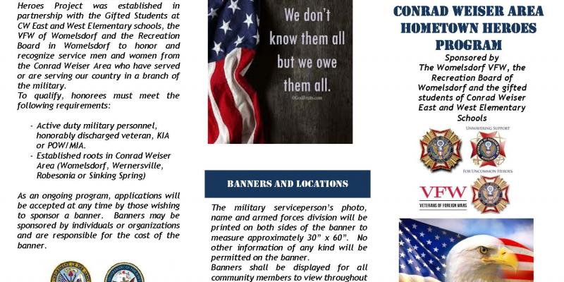 Hometown Heroes Application