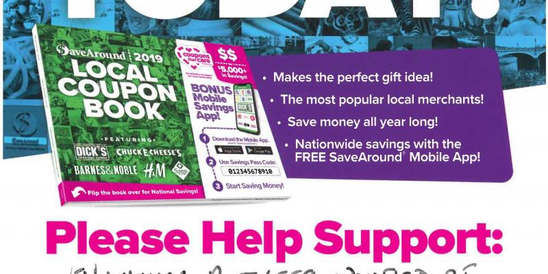 2019 Save Around Book Flyer